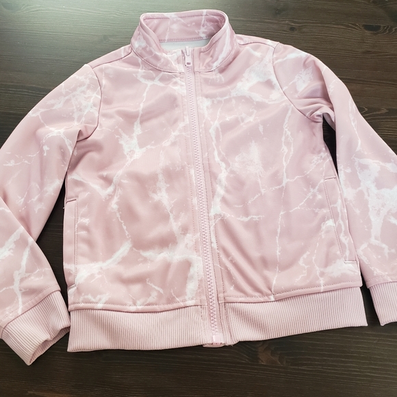 Ideology Other - Ideology toddler girls pink&white zipper jacket 3T